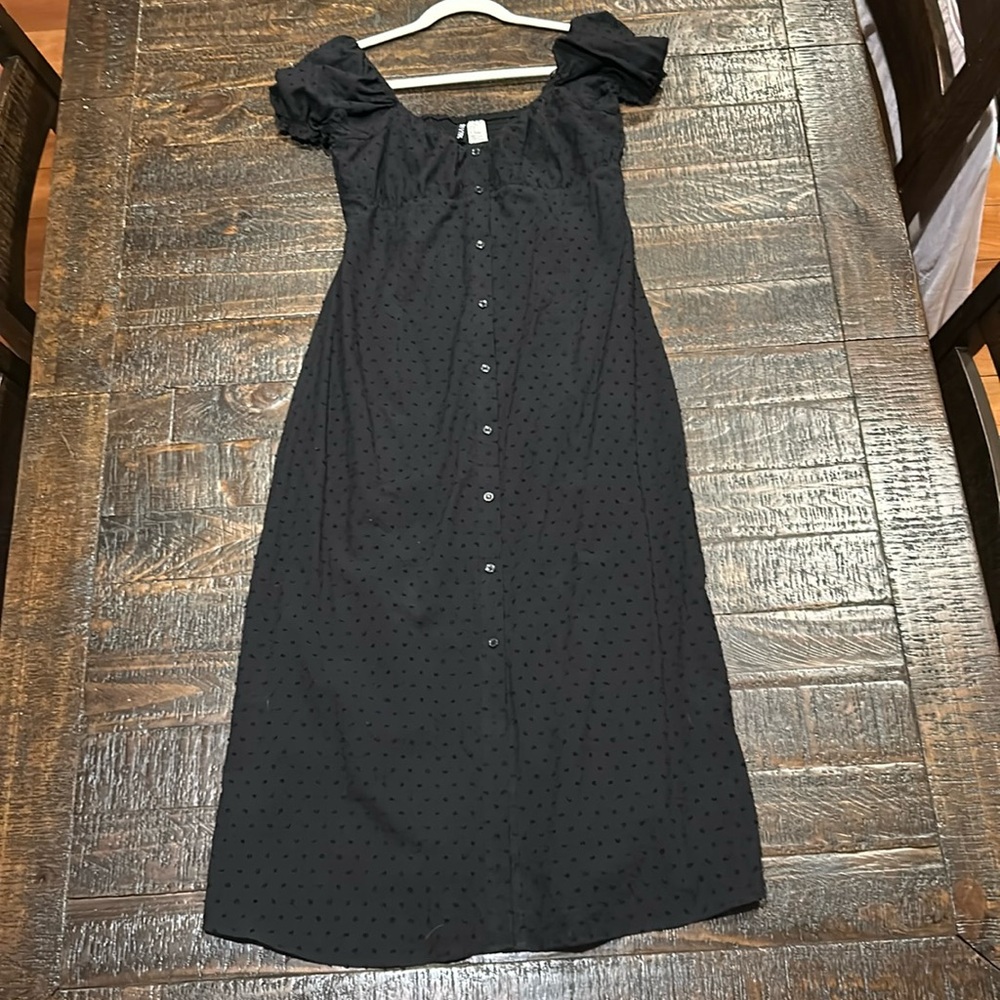 H&M puff sleeve dress